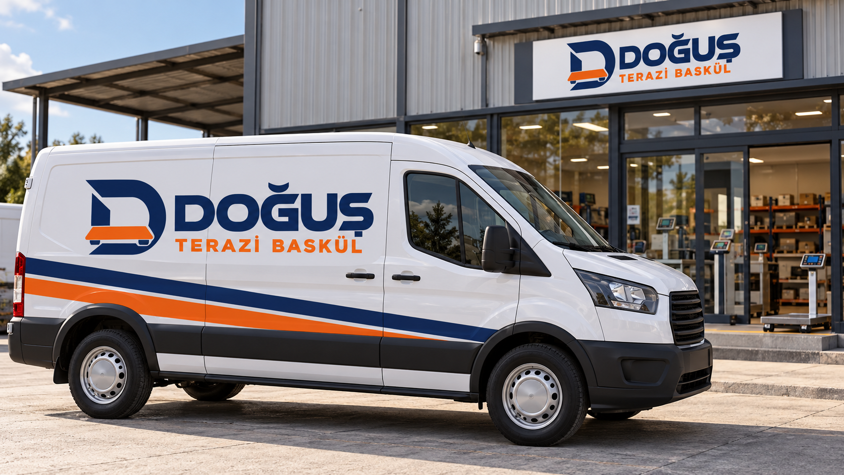 Biga'da Doğuş Terazi Servis Aracı ve Mağazası